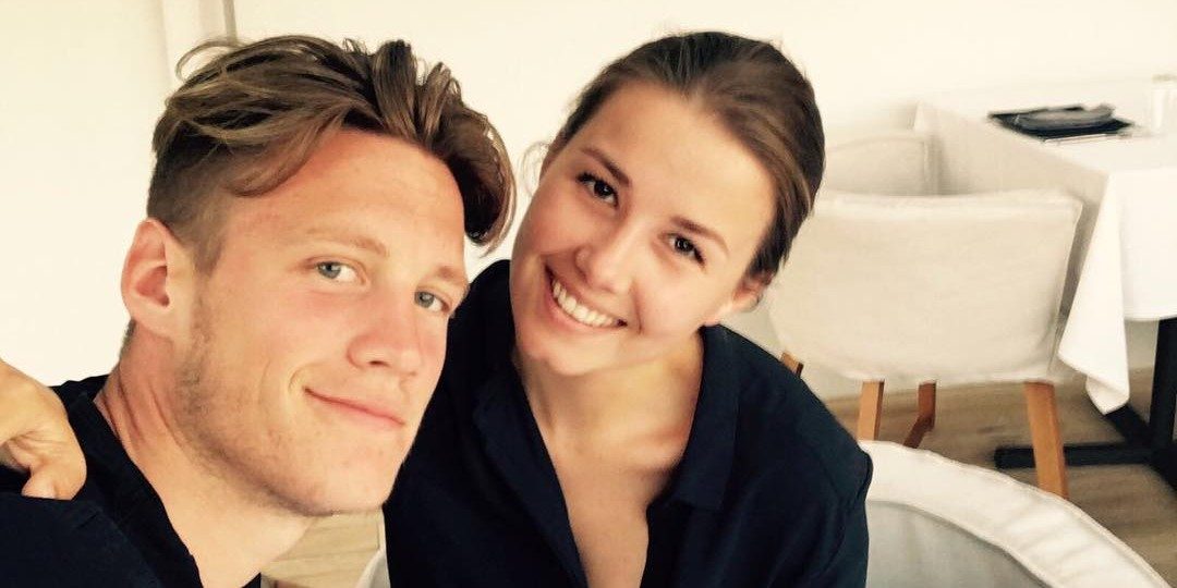 Wout Weghorst schiet ook raak in de liefde met zijn vriendin Nikki van Esch