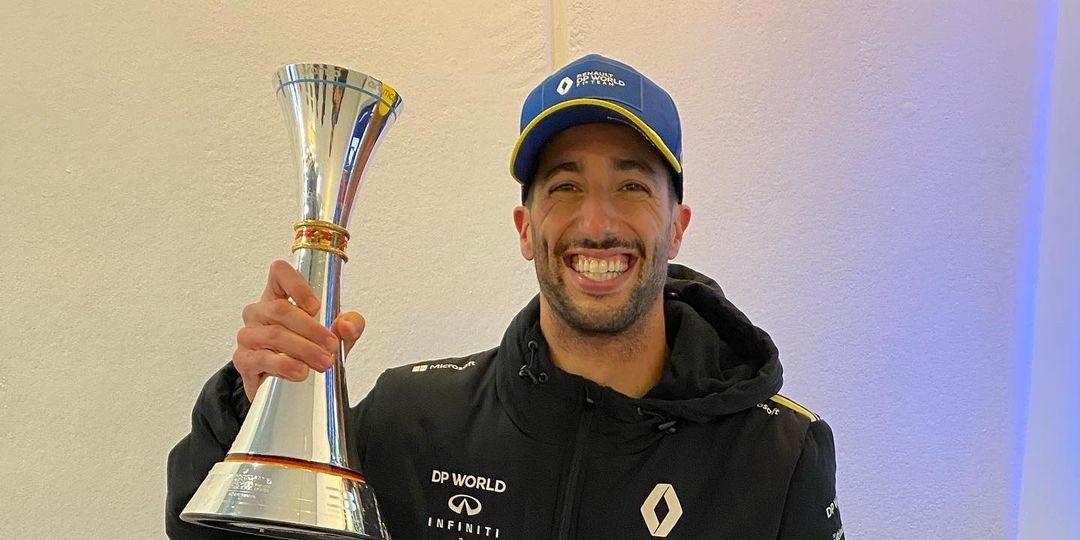 F1-coureur Daniel Ricciardo draagt exclusief horloge dat nergens te koop is