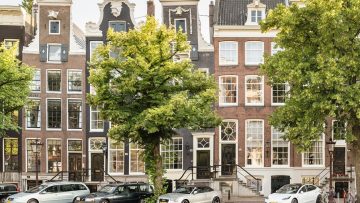 Dit 5-laagse grachtenpand is een van de bruutste woningen van Amsterdam