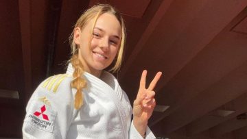 Judoka Daria Bilodid wint brons, maar haar looks verdienen een gouden medaille