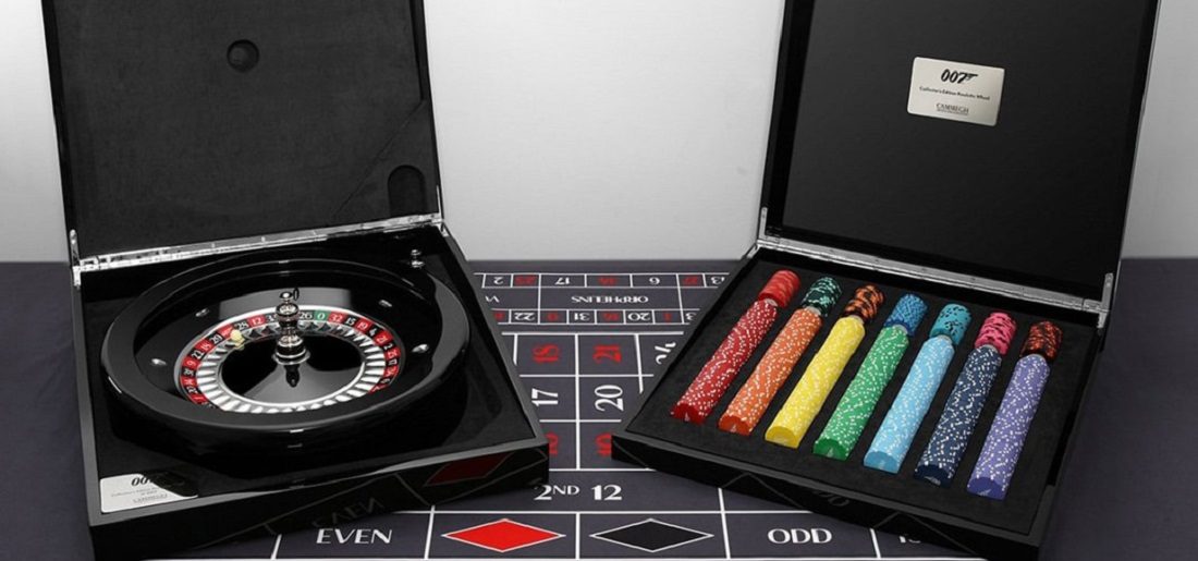 Deze luxe James Bond-roulette set kost maar liefst €15.000,-
