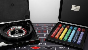 Deze luxe James Bond-roulette set kost maar liefst €15.000,-