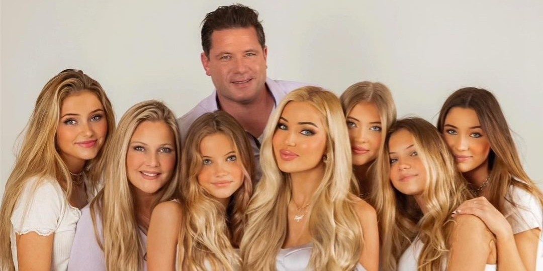 Man krijgt met zijn vrouw 6 beeldschone dochters