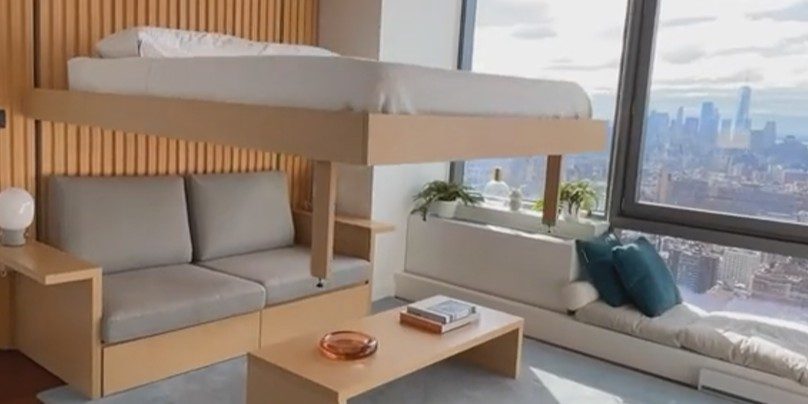 Man gaat viral op TikTok met het ultieme hi-tech penthouse van de toekomst