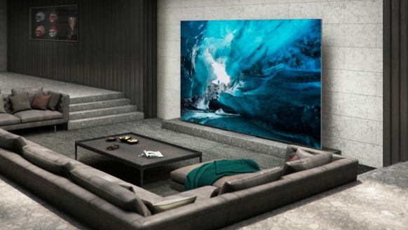 Samsung onthult een enorme, nieuwe tv van 110 inch
