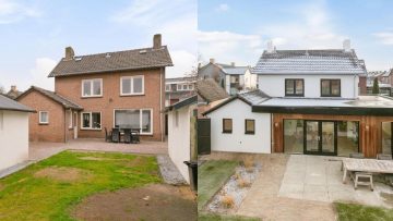 Vrijstaand huis in Noord-Brabant krijgt waanzinnige make-over (Funda)