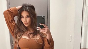 Kim Kardashian gaat viral met waanzinnige bikini foto’s