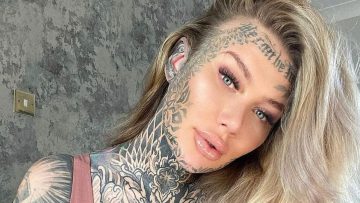 Britse dame laat tattoos voor één dag verdwijnen en het verschil is enorm