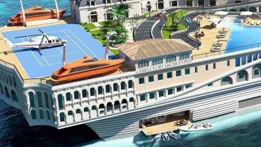 ‘Streets of Monaco’ is een bizar superjacht ter waarde van $1 miljard