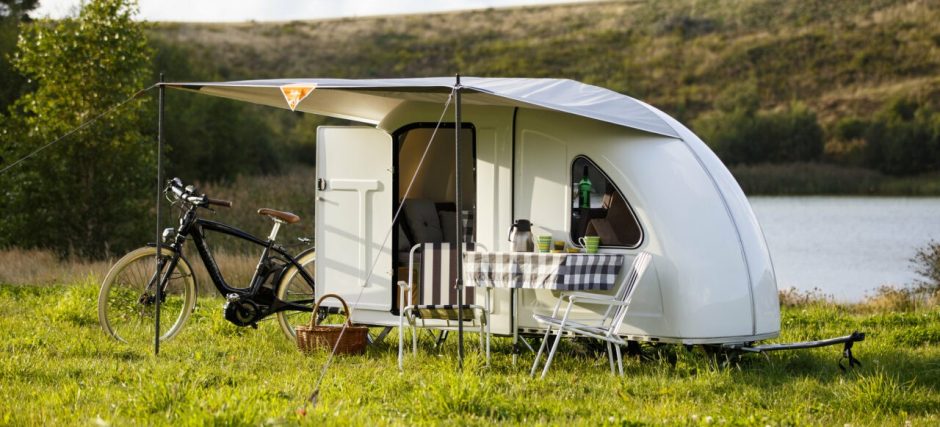 Uitschuifbare Tweepersoons Fietscaravan Is Dé Zomeruitvinding