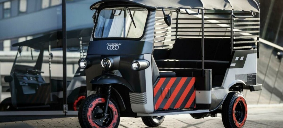 Audi komt met een briljante elektrische tuktuk