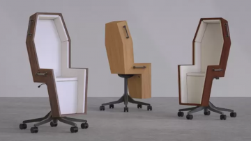 Deze geniale bureaustoel is ideaal voor mensen die een ‘grafhekel’ aan hun werk hebben