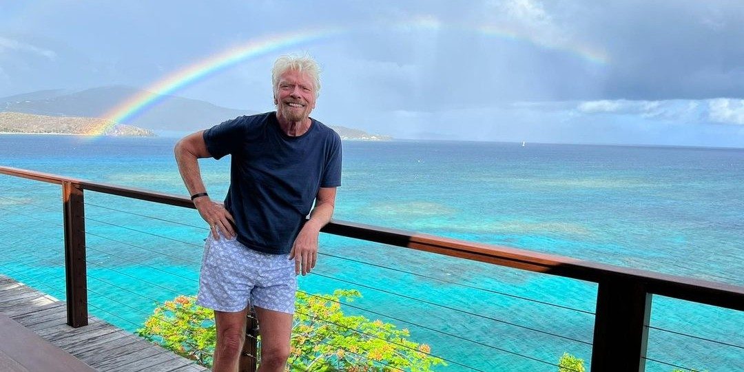 Richard Branson (72) laat met hevige work-out zien dat hij nog altijd topfit is