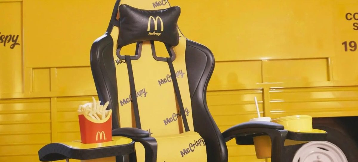 McDonald’s komt met speciale gamestoel met mega handige features