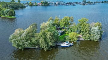 Uniek op Funda: privé-eiland in Nederland staat nu te koop