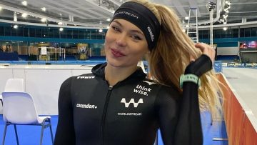 De 10 leukste Instagram-foto’s van Jutta Leerdam in haar schaatspak