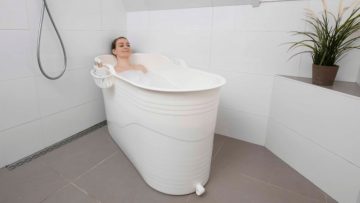Op Bol.com is nu een XL-variant zitbad te koop