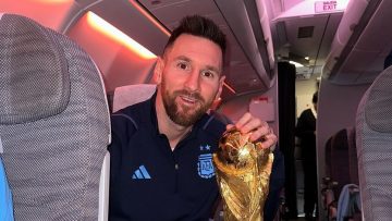 Lionel Messi bedankt Argentijnse teamgenoten en staf met peperdure, gouden cadeaus