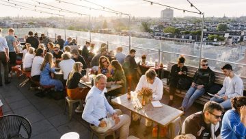 5 toffe rooftop restaurants en bars in Amsterdam