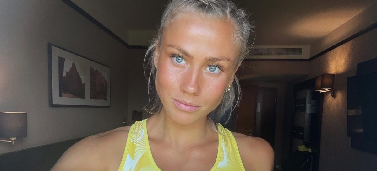 Zweedse atlete Bianca Salming is een enorme hit op Instagram