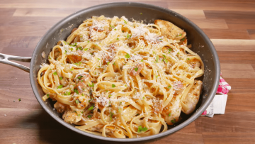 Hét recept voor pasta-liefhebbers: romige pasta kip-carbonara