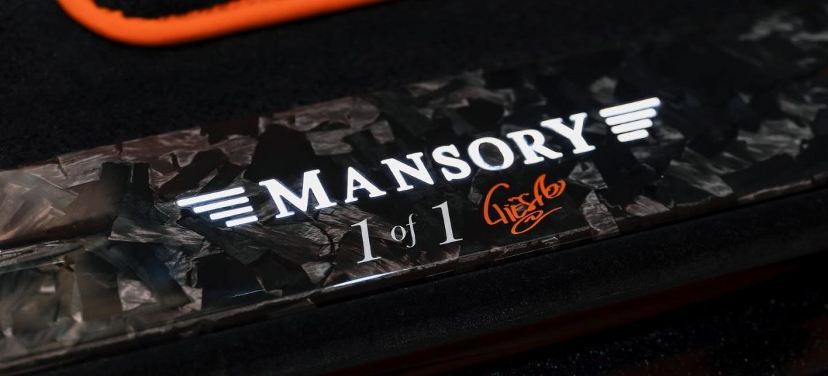 Duitse autotuner Mansory geeft de auto van Tiësto een dikke make-over