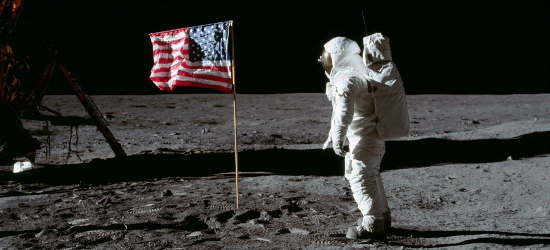 Fotoreportage: vrijgegeven foto’s door NASA van de Apollo maanlanding