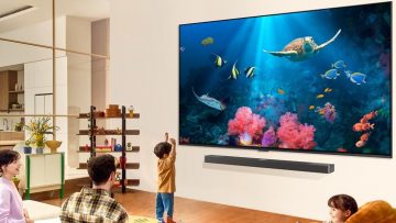 LG onthult een nieuwe, monsterlijk grote TV van 98″