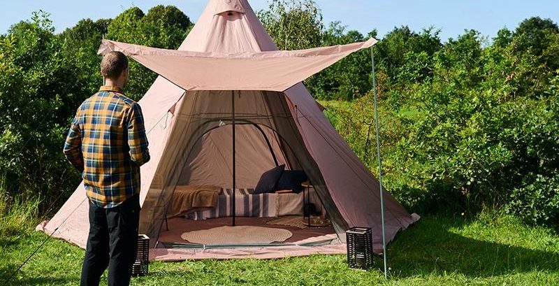 Zomerse must-have: Action verkoopt nu een ruime glamping tipi tent
