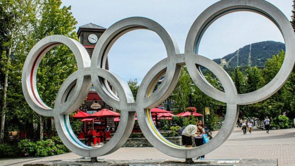 Waar staan de gekleurde ringen op de Olympische spelen voor?