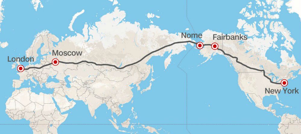 Over 13 jaar rijdt een trein van Nederland naar New York | MAN MAN