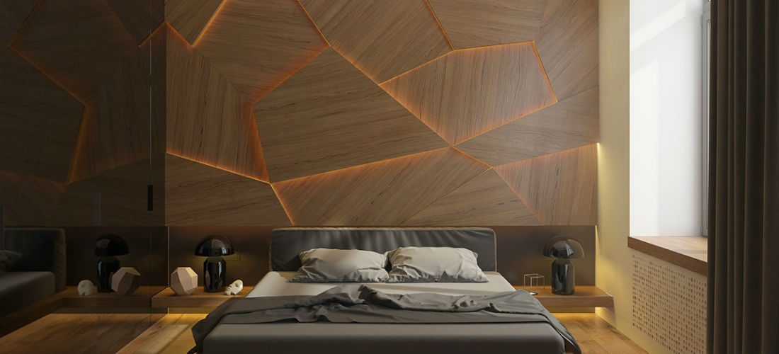 krater Klacht Maria Houten wand achter het bed is de upgrade voor je slaapkamer