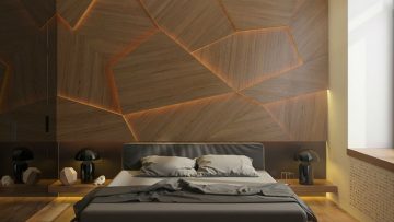 Verwonderlijk Houten wand achter het bed is de upgrade voor je slaapkamer | MAN MAN SN-34