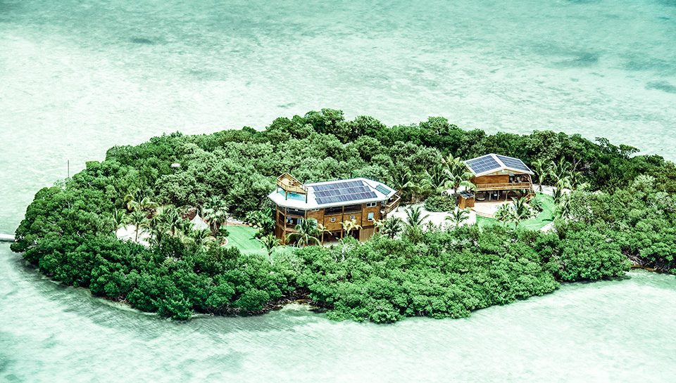 Dit privé eiland is de ultieme plek om tot rust te komen