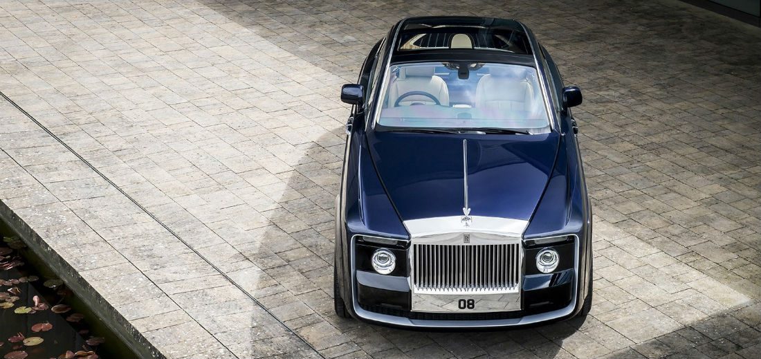 De peperdure ‘Sweptail’ is het nieuwe meesterwerk van Rolls-Royce