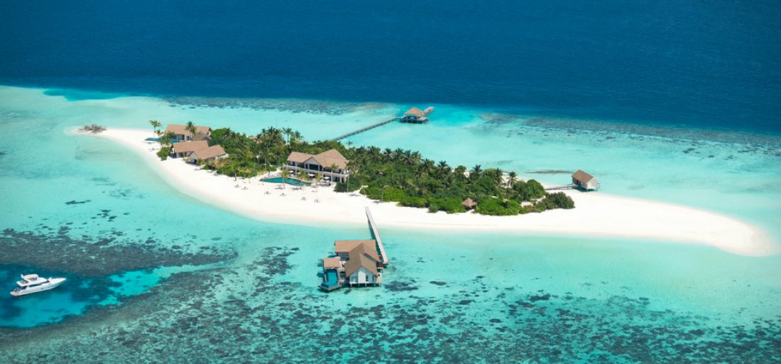 Dit privé-eiland op de Malediven is de ultieme vakaniebestemming