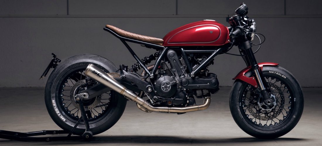 De Ducati Scrambler sixty2 heeft alles wat je zoek in een custom bike