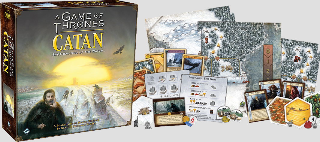Kolonisten van Catan brengt Game of Thrones-editie uit