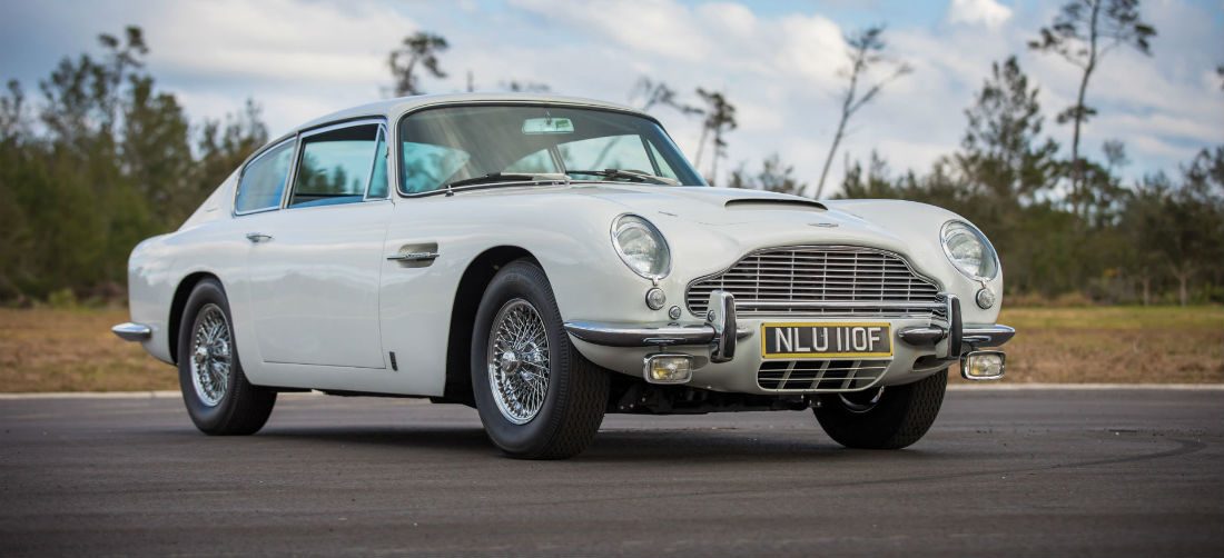 Deze Aston Martin 1967 DB6 is een ode aan James Bond