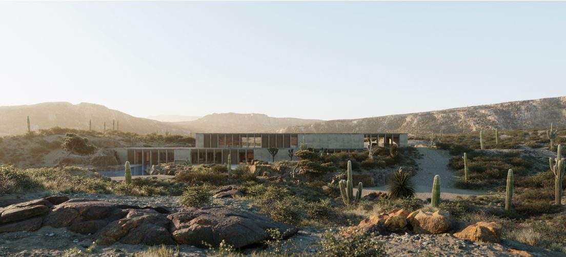 Hunter House: de stijlvolste woning in de Mexicaanse woestijn
