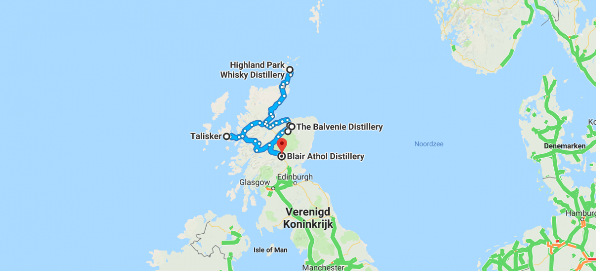 Dit is de ultieme whisky roadtrip door Schotland